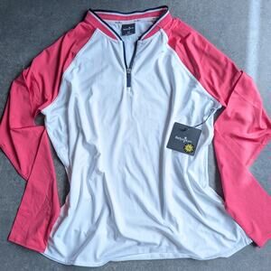 UPF 50 Shirt Size XL 1/4 Zip Summer Beach Golf Sabrina Long Sleeve